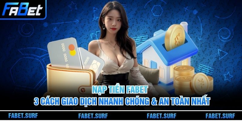 Nạp Tiền Fabet - 3 Cách Giao Dịch Nhanh Chóng & An Toàn Nhất